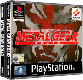 Metal Gear Solid - Box - 3D Image