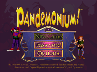 Pandemonium! - Screenshot - Game Title Image