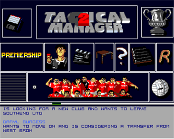 Tactical Manager 2 - Screenshot - Game Select Image