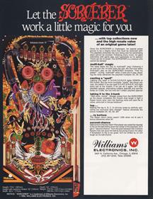 Sorcerer - Advertisement Flyer - Back Image