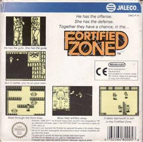 Fortified Zone - Box - Back Image