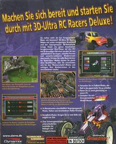 3D Ultra: Radio Control Racers - Box - Back Image