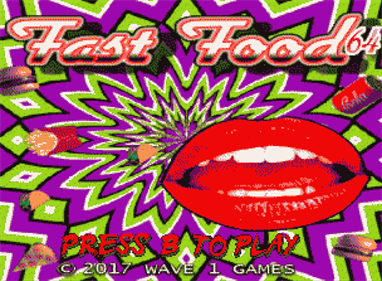 Fast Food 64 - Screenshot - Game Title Image