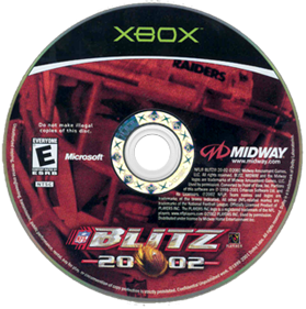 NFL Blitz 2002 - Disc Image