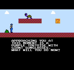 Platformer Text Adventure