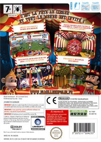 Circus Games - Box - Back Image