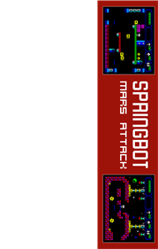 Springbot: Mars Attack! - Box - Back Image