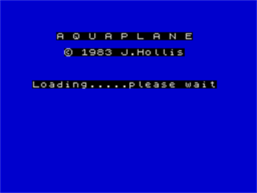 Aquaplane - Screenshot - Game Title Image