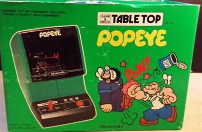 Popeye (Tabletop) - Box - Front Image
