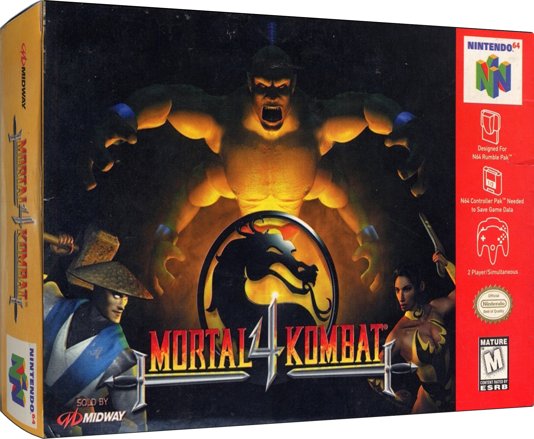 Mortal Kombat 4 (2)  Mortal kombat art, Mortal kombat, Mortal kombat 4