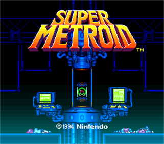 Super Metroid: Digital Cube - Screenshot - Game Title Image