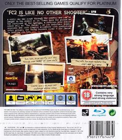 Far Cry 2 - Box - Back Image