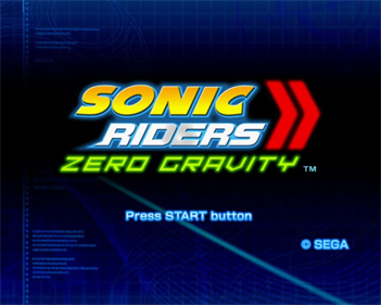 Sonic Riders: Zero Gravity - Screenshot - Game Title Image