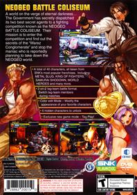 NeoGeo Battle Coliseum - Box - Back Image