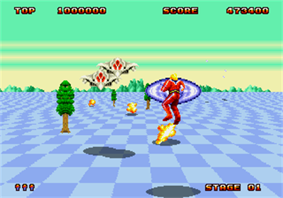 Space Harrier II - Screenshot - Gameplay Image