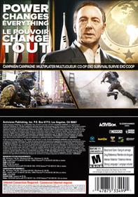 Call of Duty: Advanced Warfare - Box - Back Image