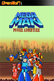 Mega Man Power Adventure - Fanart - Box - Front Image