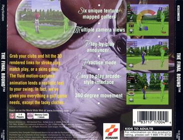 The Final Round - Box - Back Image