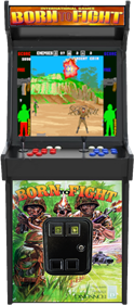 Born to Fight - Arcade - Cabinet Image
