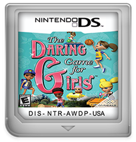 The Daring Game for Girls - Fanart - Cart - Front Image