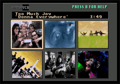Virtual VCR: The Colors of Modern Rock - Screenshot - Game Select Image