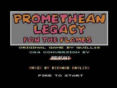 Promethean Legacy - Screenshot - Game Title Image