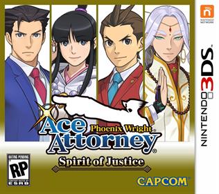 Phoenix Wright: Ace Attorney: Spirit of Justice - Box - Front Image