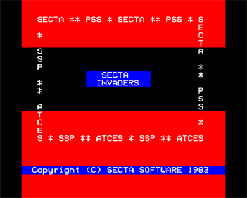 Secta Invaders - Screenshot - Game Title Image