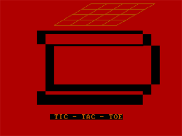 3-D Tic-Tac-Toe - Screenshot - Game Title Image