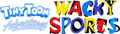 Tiny Toon Adventures: Wacky Sports - Clear Logo Image