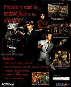 The House of the Dead 2 - Box - Back Image