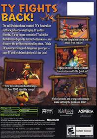 Ty the Tasmanian Tiger 3: Night of the Quinkan - Box - Back Image