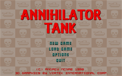 Annihilator Tank - Screenshot - Game Title Image