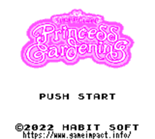 Princess Gardening - Screenshot - Game Title Image