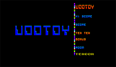 Uootoy - Screenshot - Game Title Image