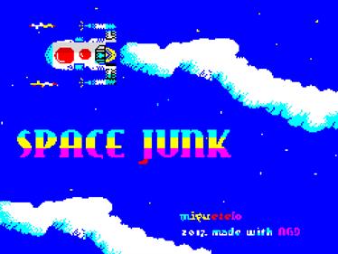 Space Junk - Screenshot - Game Title Image