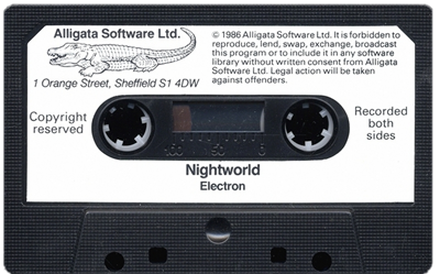 Nightworld - Cart - Front Image