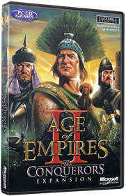 Age of Empires II: The Conquerors Expansion - Box - 3D Image
