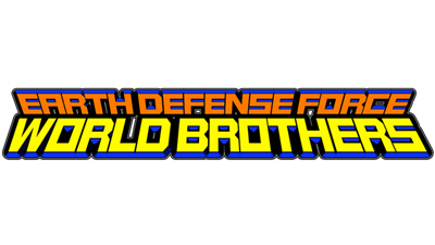 EARTH DEFENSE FORCE: WORLD BROTHERS - Clear Logo Image