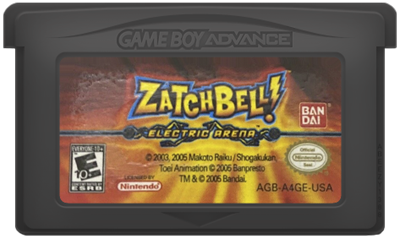 ZatchBell! Electric Arena - Cart - Front Image