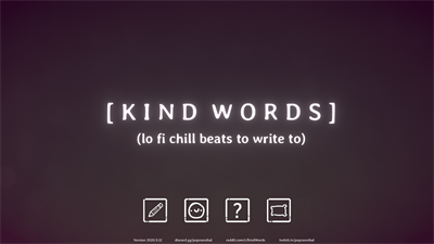 Kind Words - Screenshot - Game Title Image
