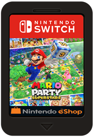 Mario Party Superstars - Cart - Front Image