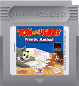 Tom and Jerry: Frantic Antics! - Fanart - Cart - Front