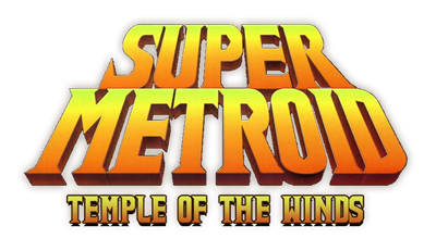 Super Metroid: Temple of the Winds - Clear Logo Image