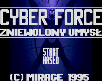 Cyber Force - Screenshot - Game Title Image