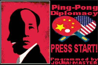 Ping-Pong Diplomacy Advance - Screenshot - Game Title Image