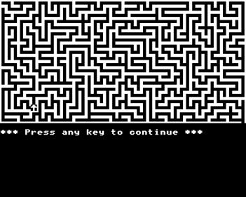 3D Maze Program - Screenshot - Gameplay Image