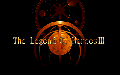 The Legend of Heroes III: Shiroki Majo Renewal - Screenshot - Game Title Image