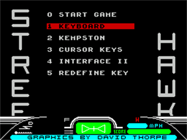 Street Hawk - Screenshot - Game Select Image