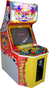 Hyper Bishi Bashi Champ - Arcade - Cabinet Image